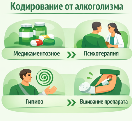 кодирование от алкоголизма в Рубцовске Санати